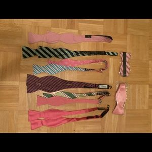 8 Bow Ties, some with tags